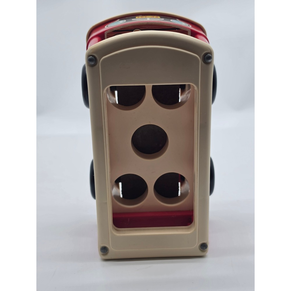 1969 Fisher Price Play Family Mini Bus Model #141 with Mickey and Peppa Pig - Picture 14 of 16